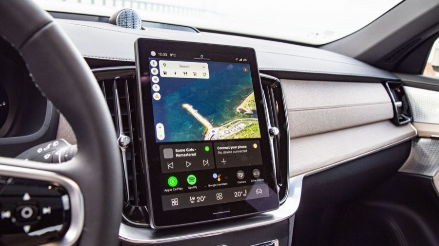 2026 Volvo XC90 Google built-in infotainment dashboard