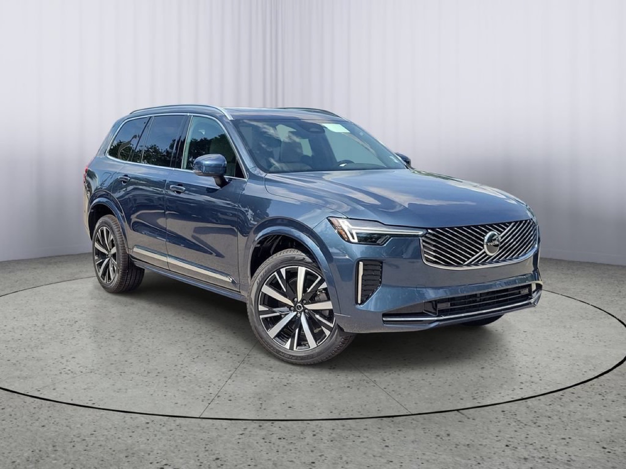 Volvo XC90 front view with Thor's Hammer LED headlights — available at Volvo Cars of Fort Myers FL